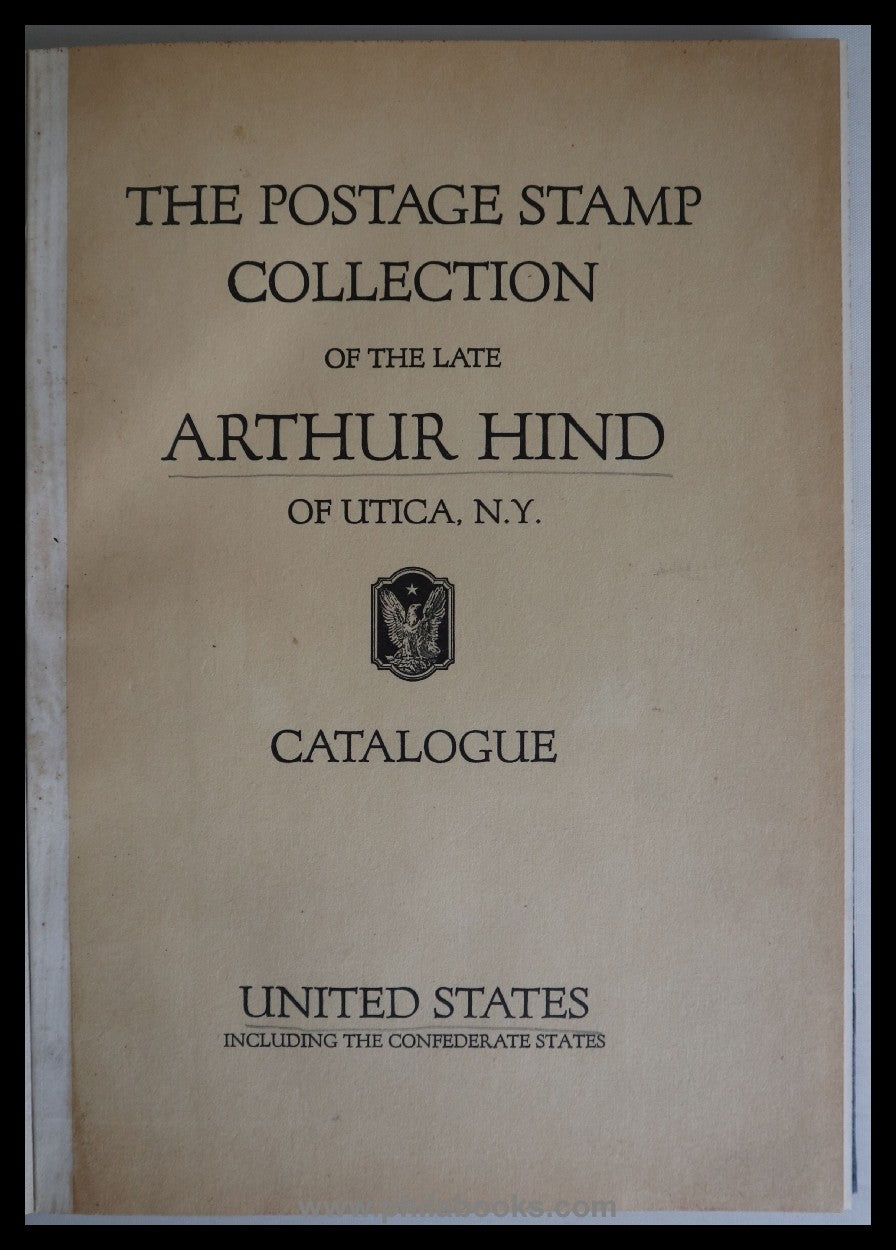 Scott, auction, 1933-11 'Hind'