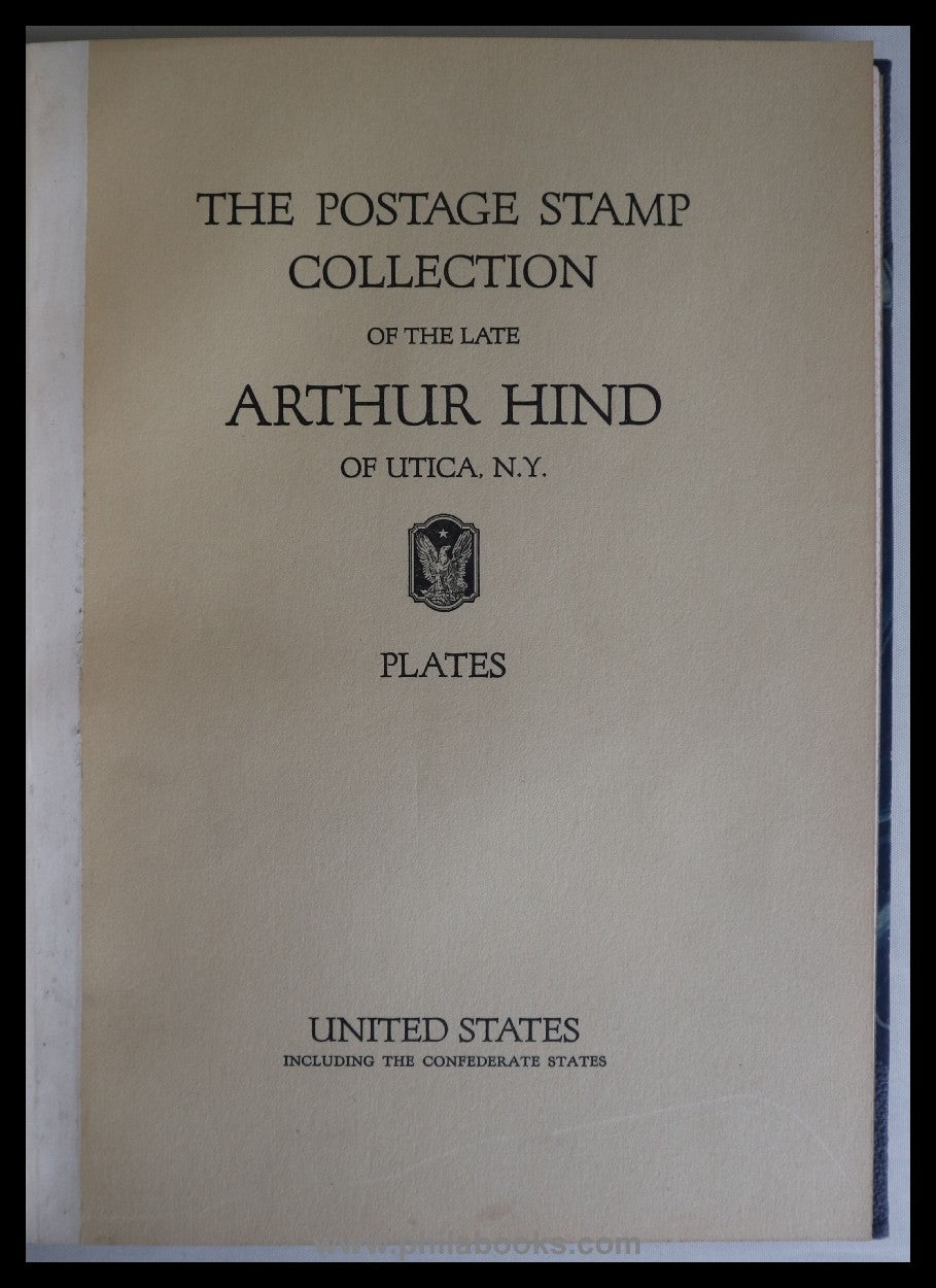 Scott, auction, 1933-11 'Hind'