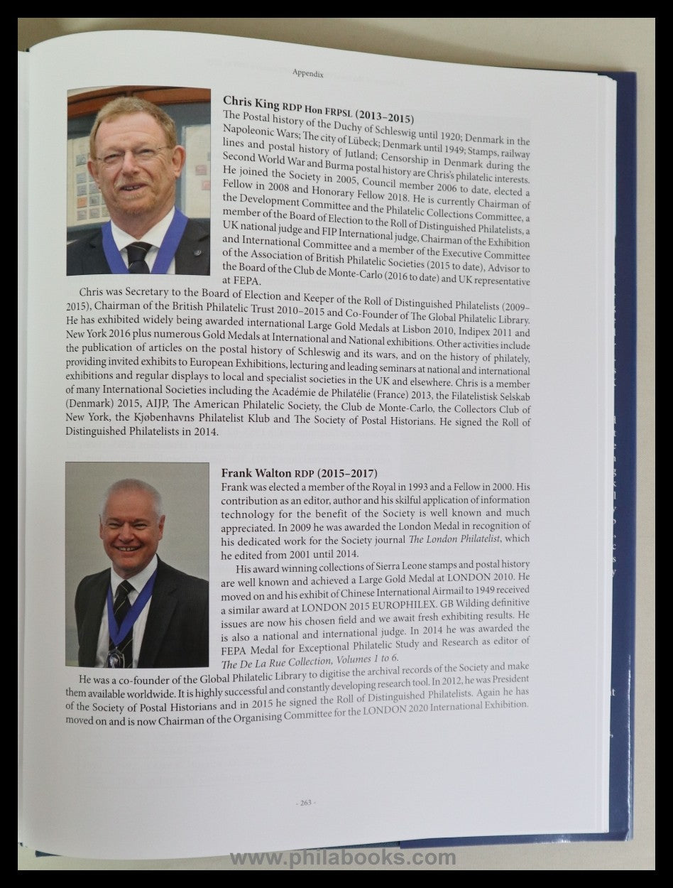 Oppenheim, C. (Hrsg.), A History of the Royal Philatelic Society L ...