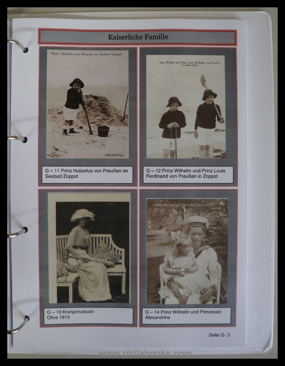 ArGe Danzig/ Klaus Woff/Dieter Quade Danzig Catalog Volume 6: Special ...