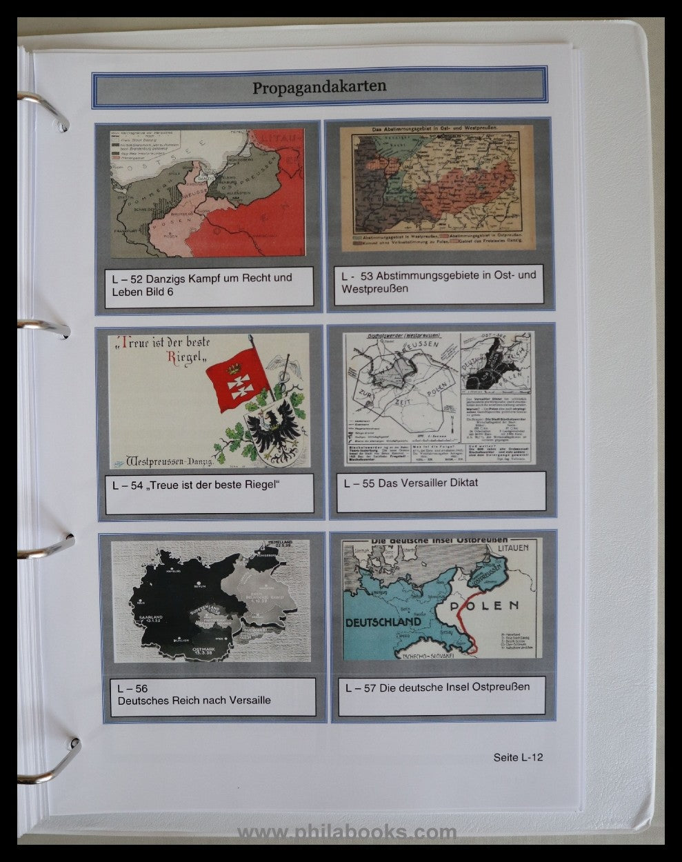 ArGe Danzig/ Klaus Woff/Dieter Quade Danzig Catalog Volume 6: Special ...