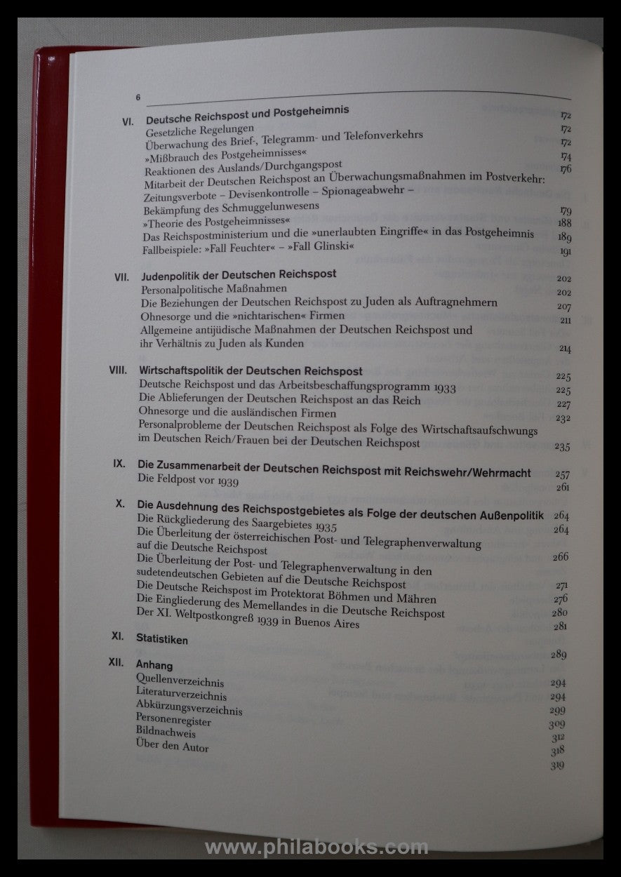 Lotz/Ueberschär, Die Deutsche Reichspost 1933-45, Eine politische ...
