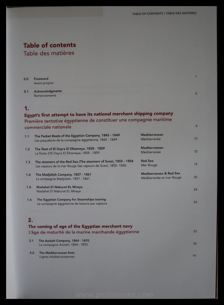 Salam, Hany: The Egyptian Maritime Mail Postal History/ La Poste M ...