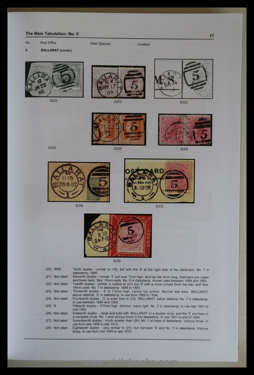Freeman, HH, The Barred Numerals of Victoria, Illustrated with R ...