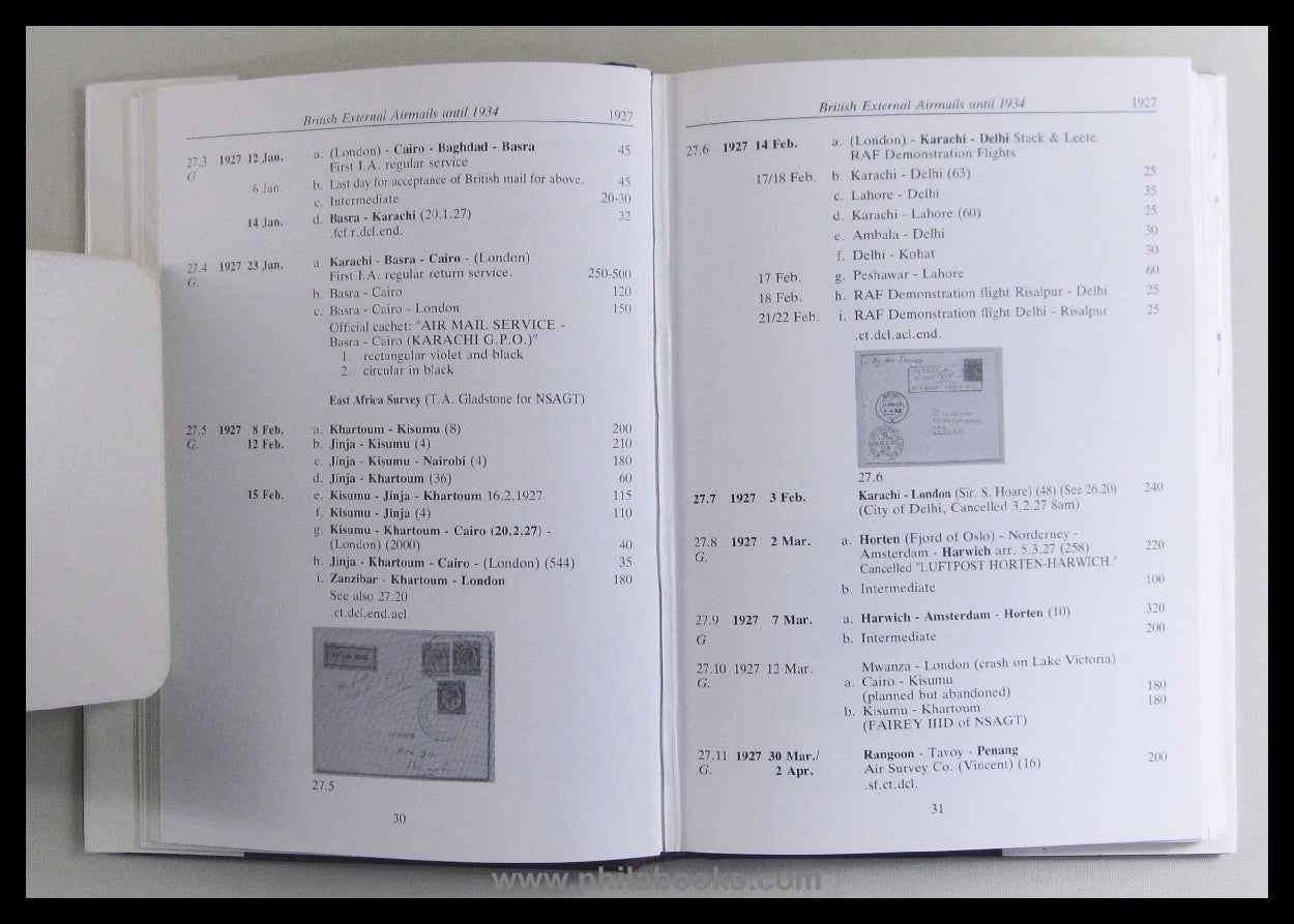 Newall, A.S., British External Airmails until 1934, o.J., ca 1986, ...