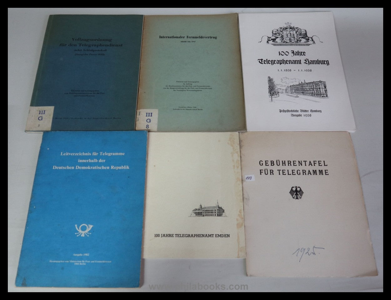 Telegraphie, Deutsches Reich, Bundesrepublik, DDR, hier ein Bestan ...