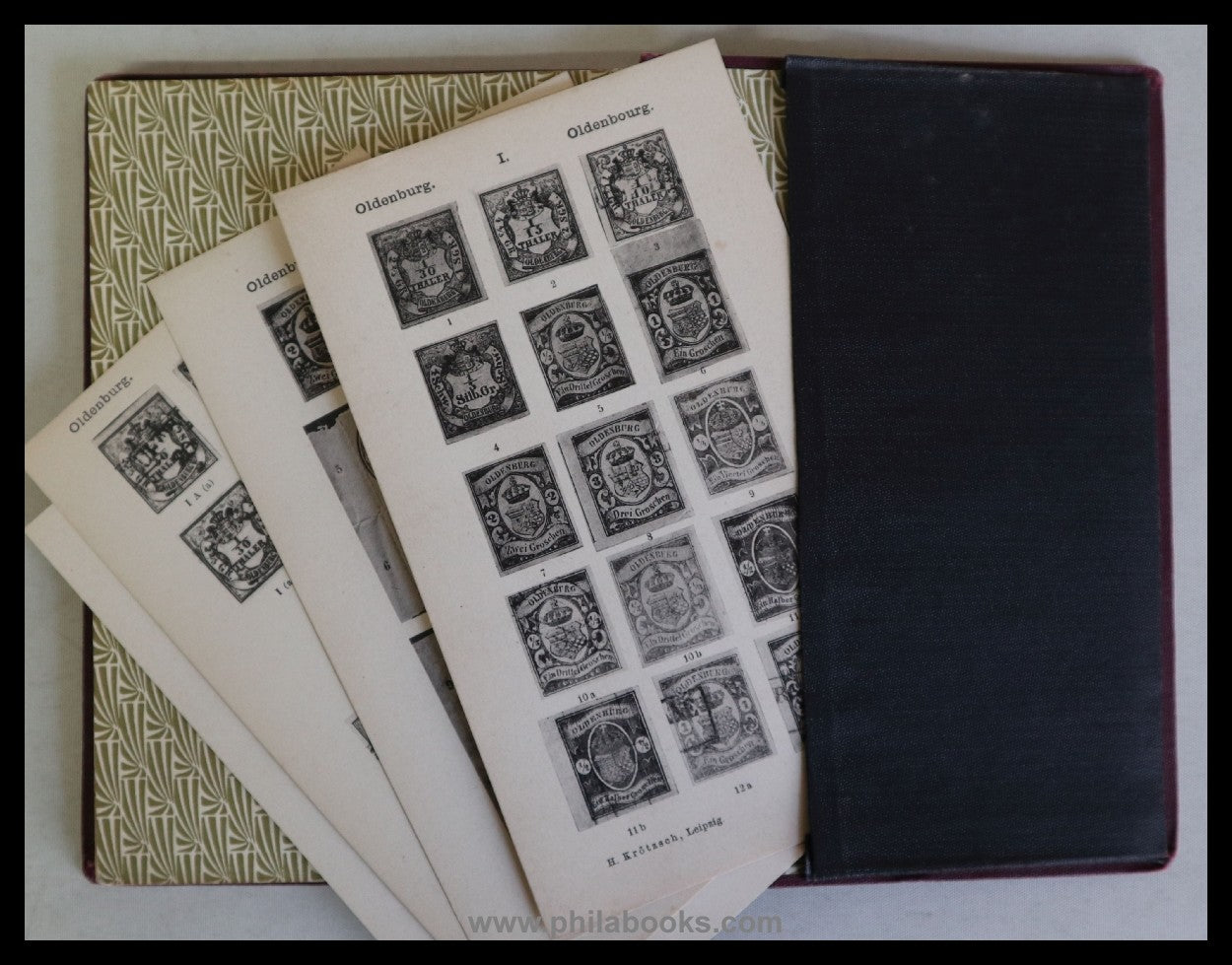 Ohrt, P., Die Postfreimarken vom Grossherzogtum Oldenburg, Krötzsc ...