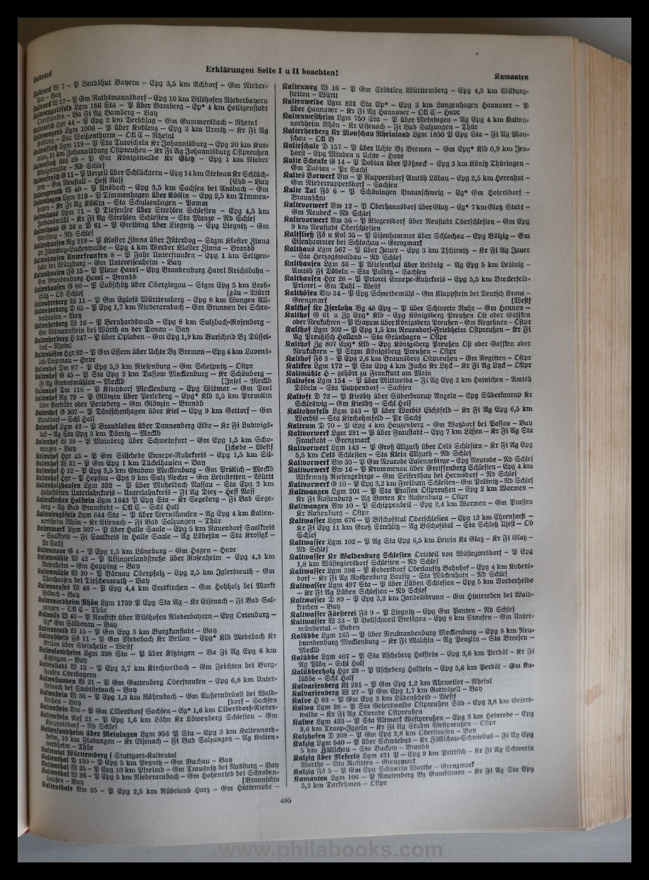 1936, Müllers Grosses Deutsches Ortsbuch, Vollständiges Gemeindele ...