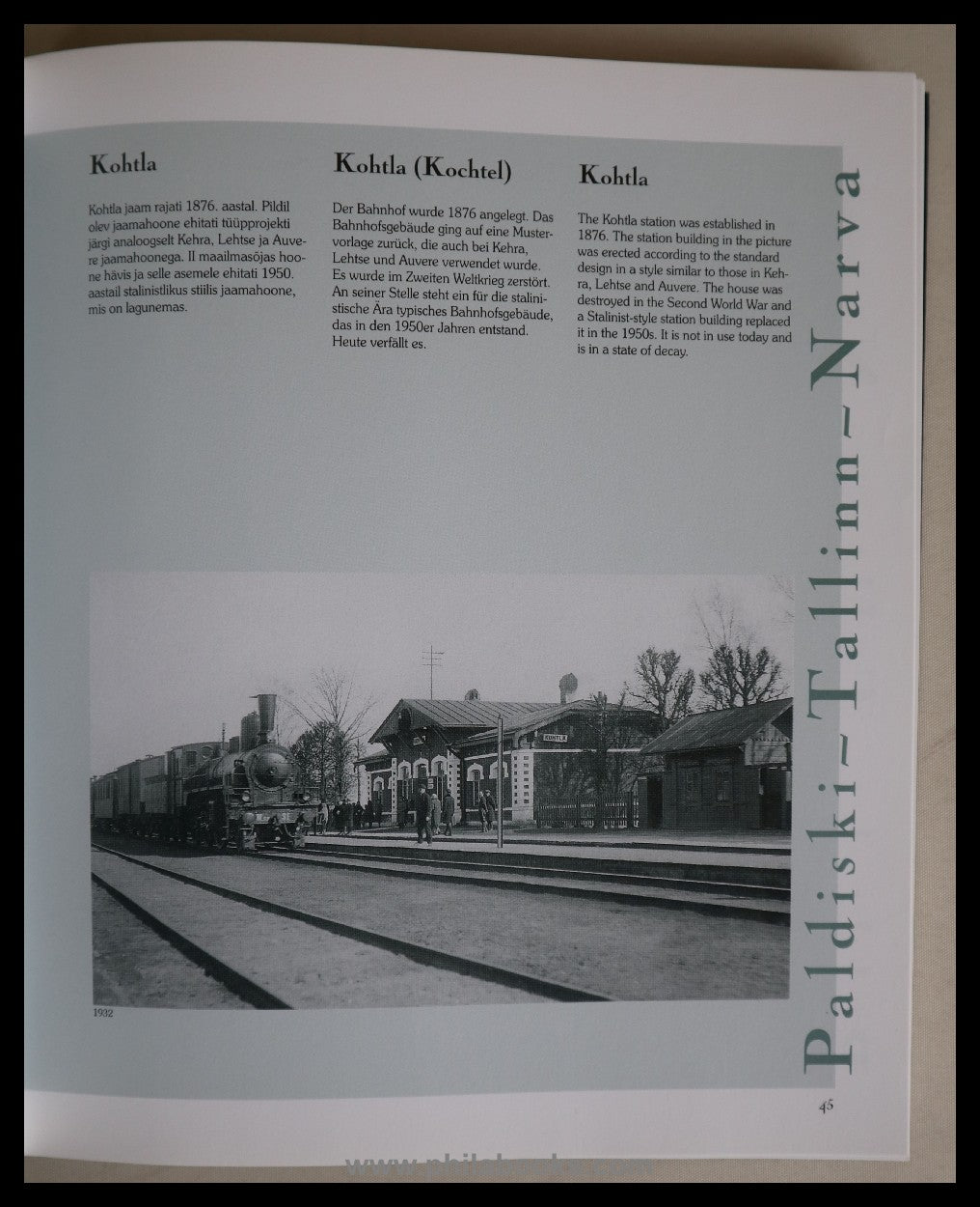 Helme, M., Eesti raudteejaamad/ Bahnhöfe in Estland/ Estonian Rail ...