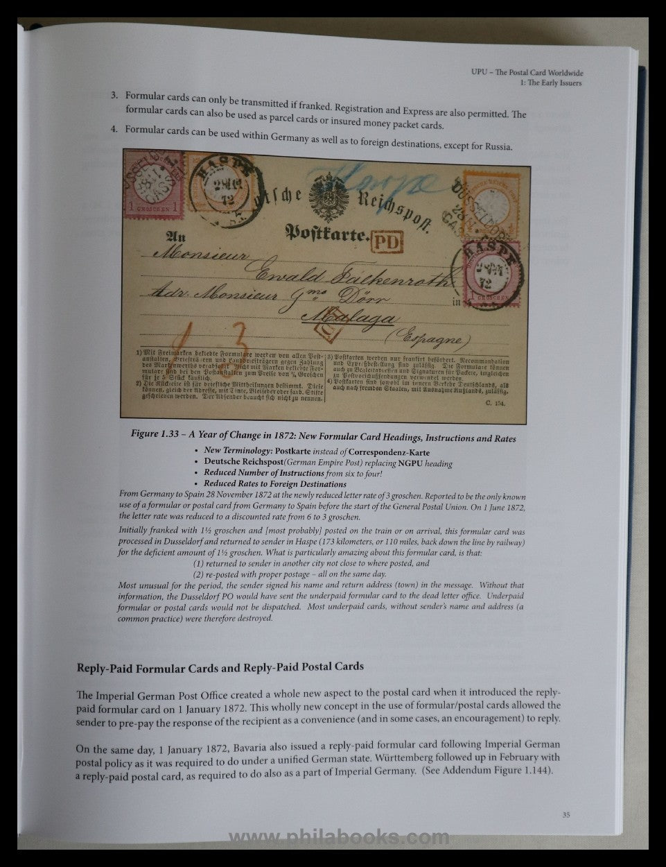 Gough, James Peter: The Postal History of the Universal Postal Uni ...