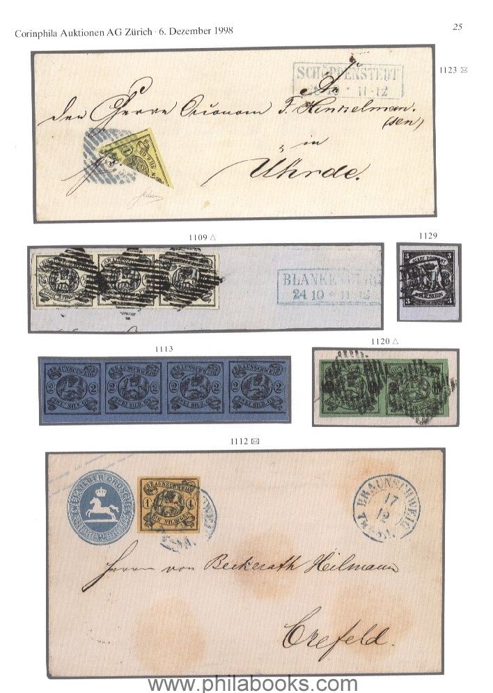 Corinphila, Auction 109, 1998-12 'Swan', #ad