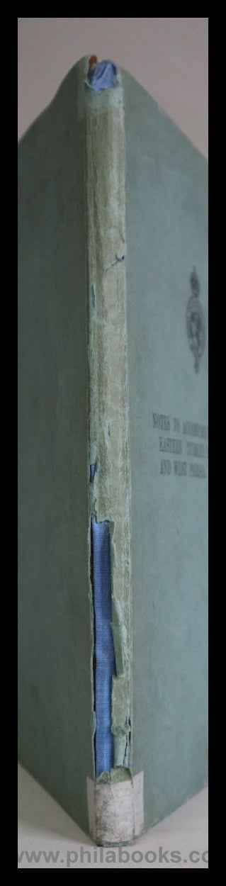 Royal Geographical Society, Notes to accompany the Maps of eastern ...