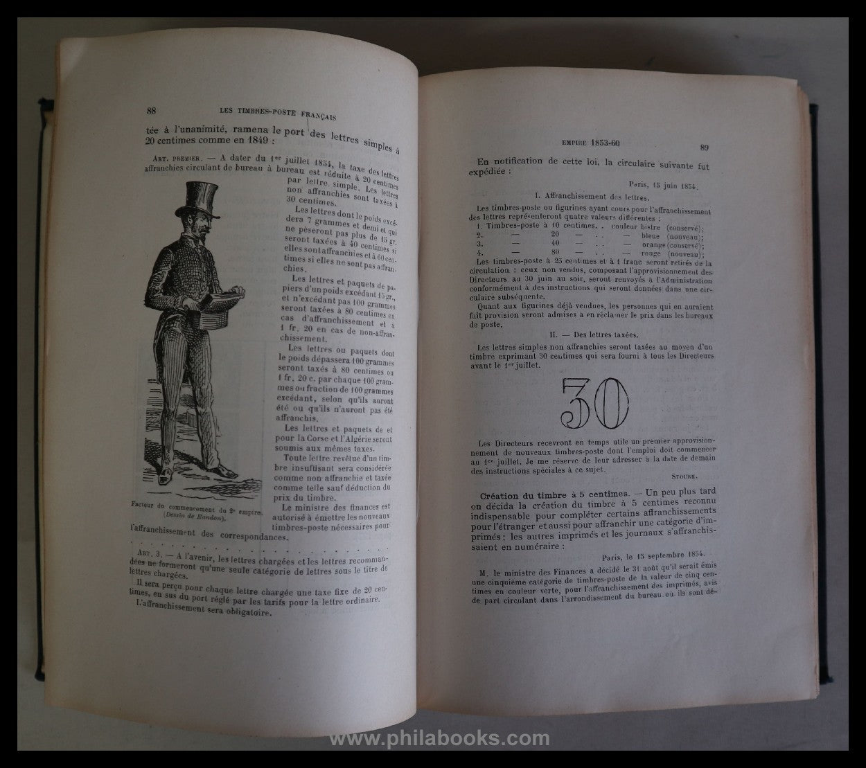 Maury, A., Histoire des Timbres-Poste Francais, Enveloppes, Bandes ...