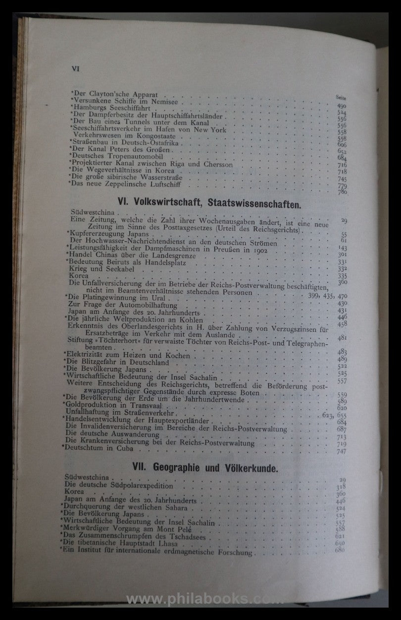 1904, archive for postal history and telegraphy, supplements to the official...