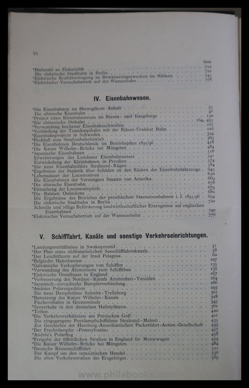 1897, archive for postal history and telegraphy, supplements to the official...