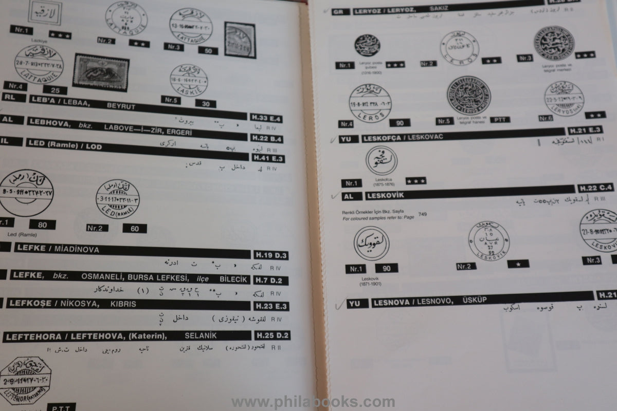 Bayindir, MH, Osmanli-Türk Posta Mühür ve Damgalari/ Ottoman-Tur ...