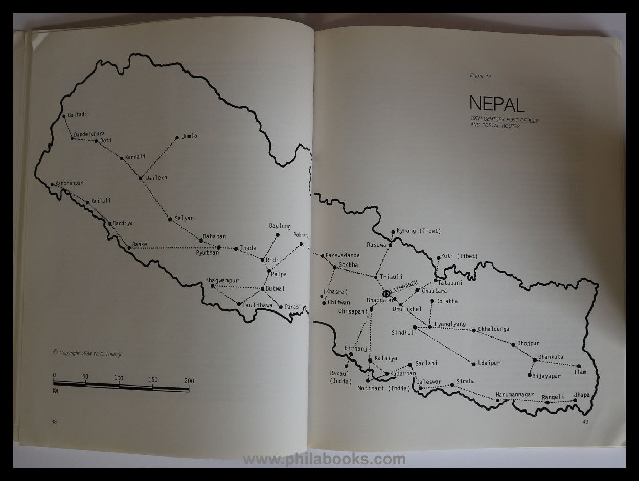 Hellrigl/ Vignola, The Classic Stamps of Nepal, 1984, plating...