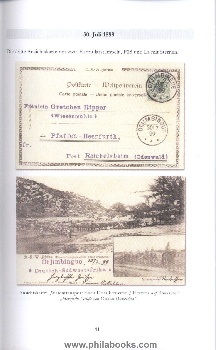Albert, U., 'Postal assistant Andreas Schneider' and his postcard...