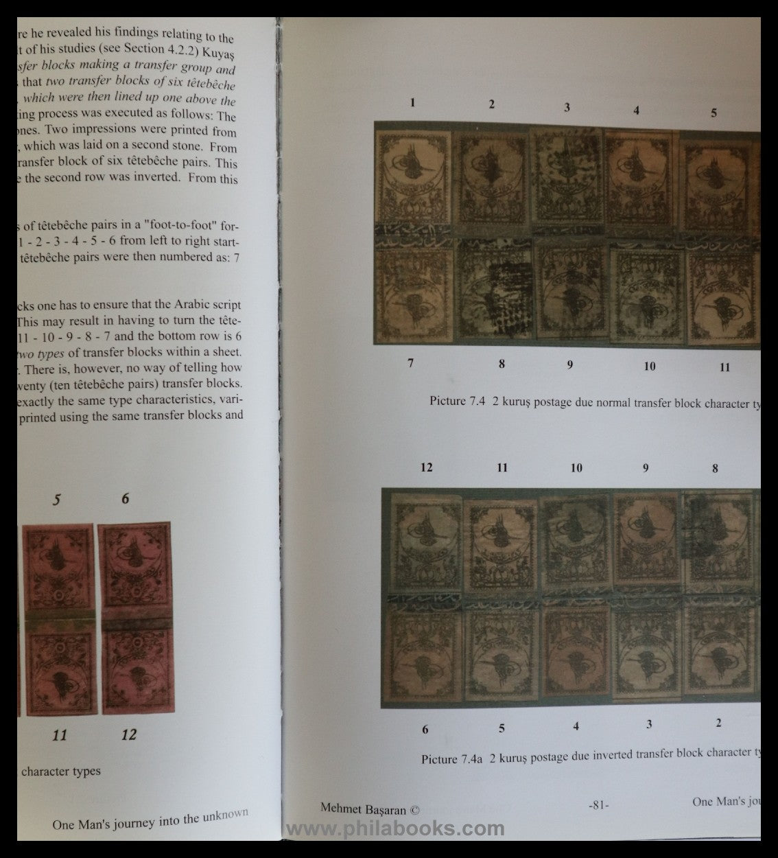 Basaran M., Tughra Stamps, One Man's Journey in to the Unknown, Vo ...