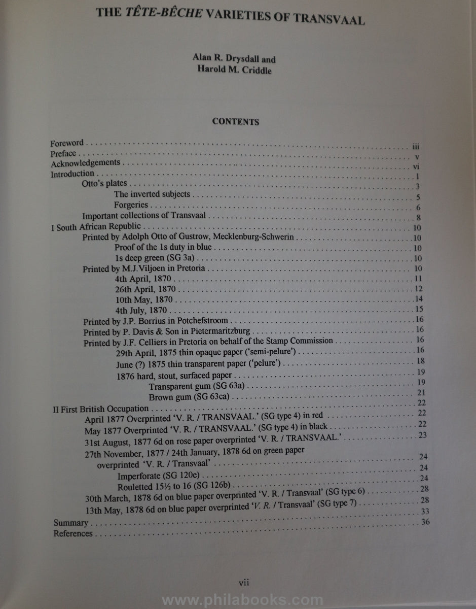 Criddle, HM/Drysdall, AR: The Tete-Beche Varieties of Transv...