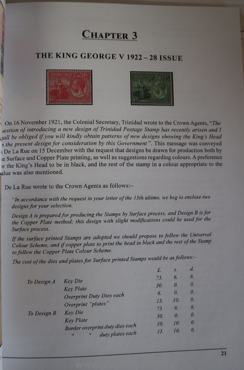 Ford/Barrow/Druett, Trinidad and Tobago, The Stamps & Postal Stati ...