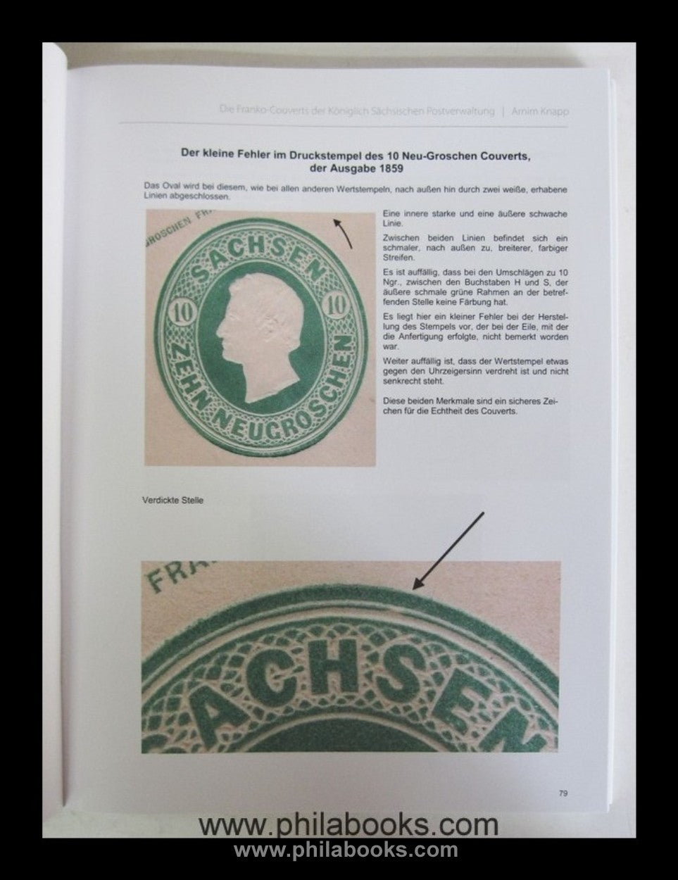 Knapp, A., The Franco envelopes of the Royal Saxon Postal Administration ...