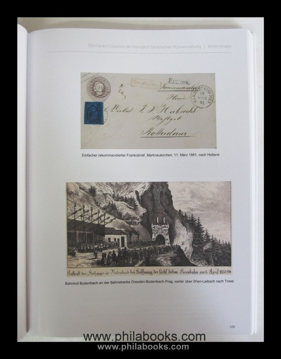 Knapp, A., The Franco envelopes of the Royal Saxon Postal Administration ...