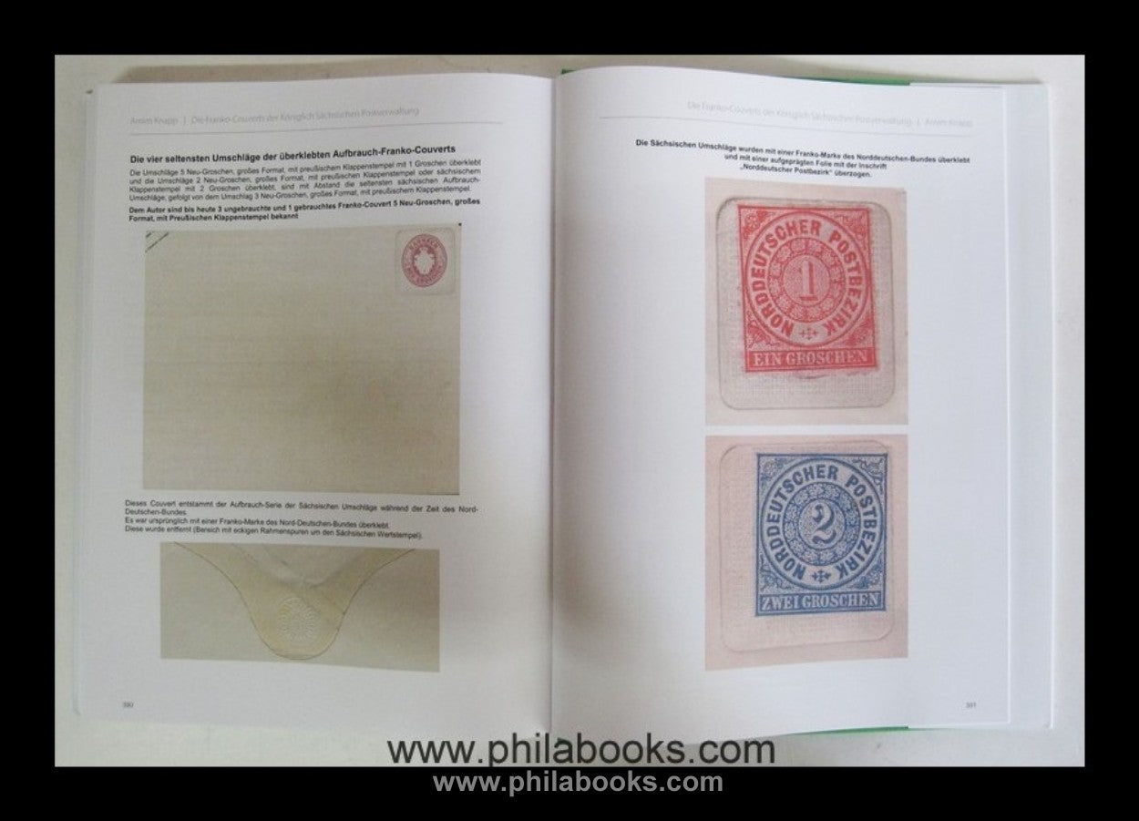 Knapp, A., The Franco envelopes of the Royal Saxon Postal Administration ...