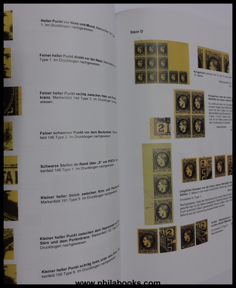 Gmach, Dr. G., Rumänische Steindrucke: Zwei Parale schwarz auf gel ...