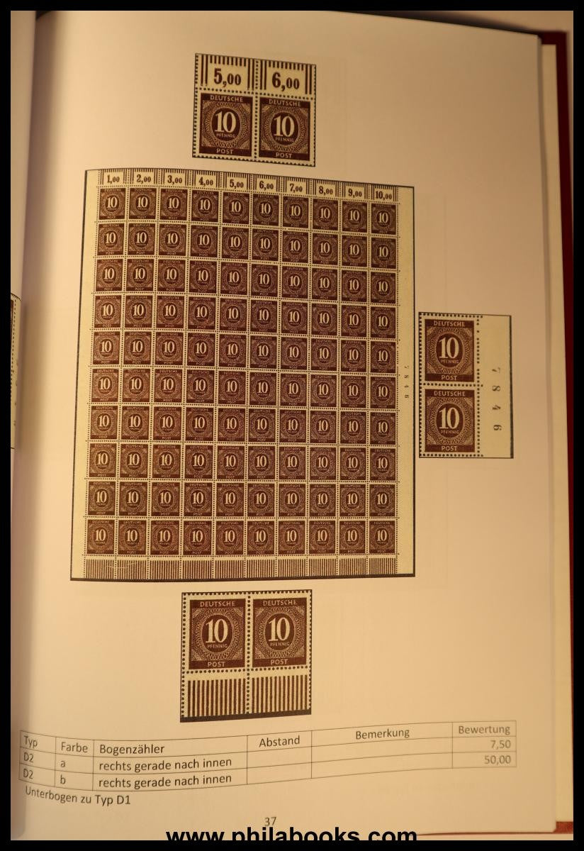 Hohmann, J., The stamp issues under the decision of the Allied ...