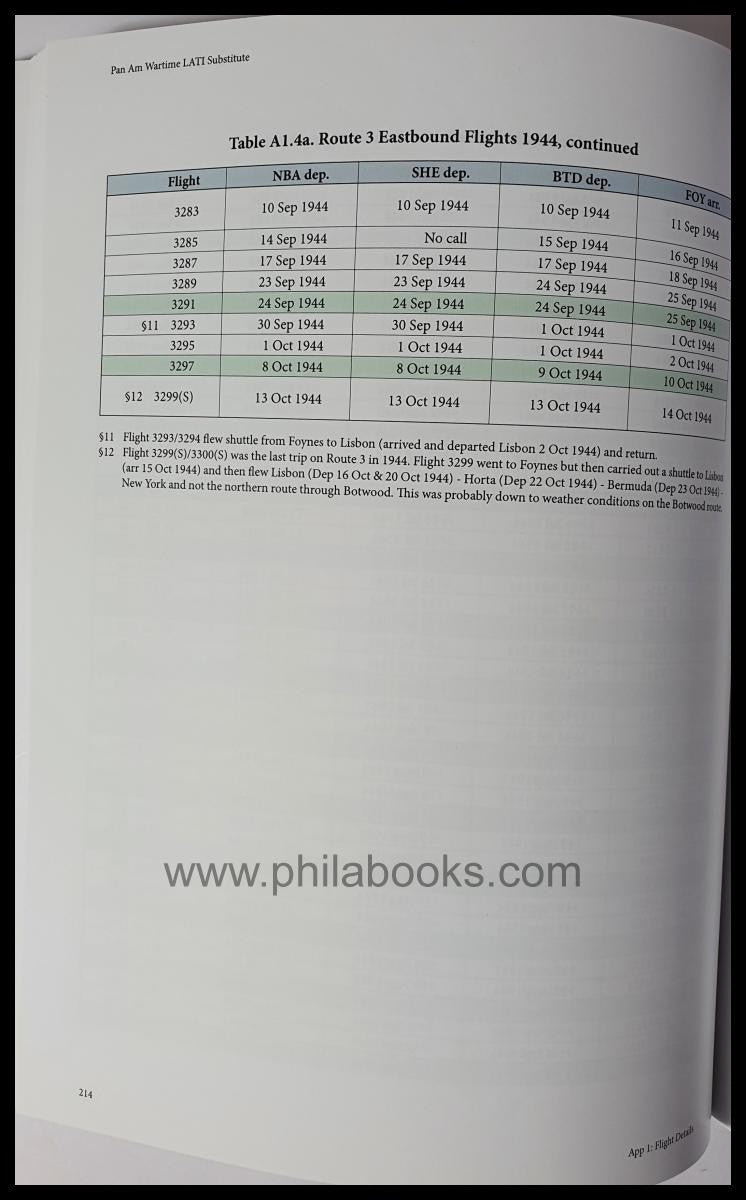 Wilson, John & Walton, Frank: Pan American Airways Wartime Transat ...