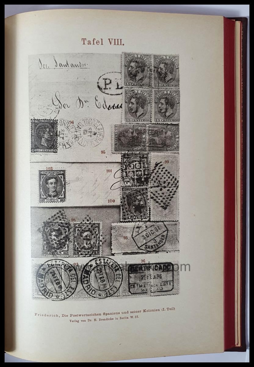 Friedrich, R., The postage stamps of Spain/The postage stamps S...