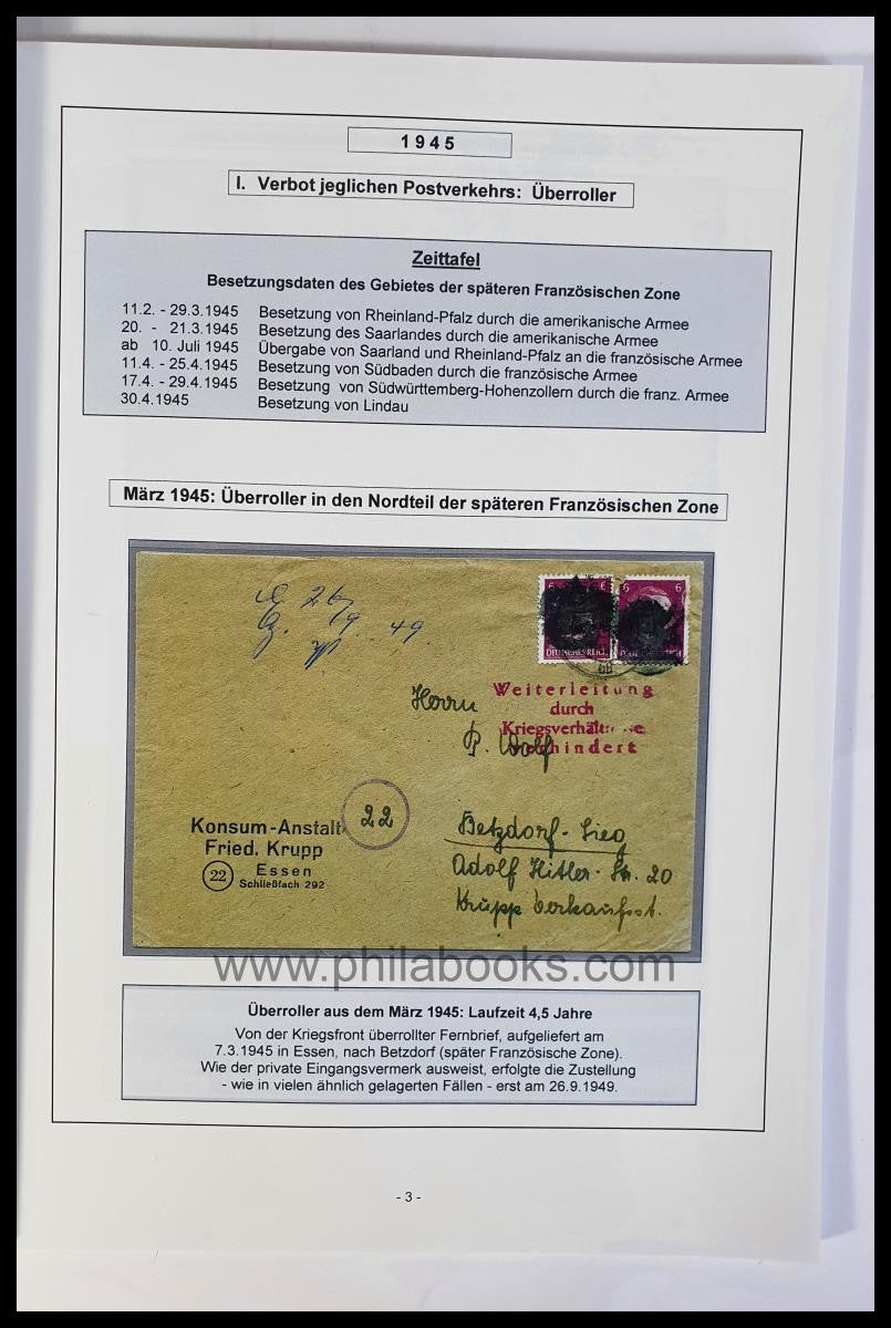 Straub, Wolfgang: Die Chronologie der Postgeschichte der Französis ...