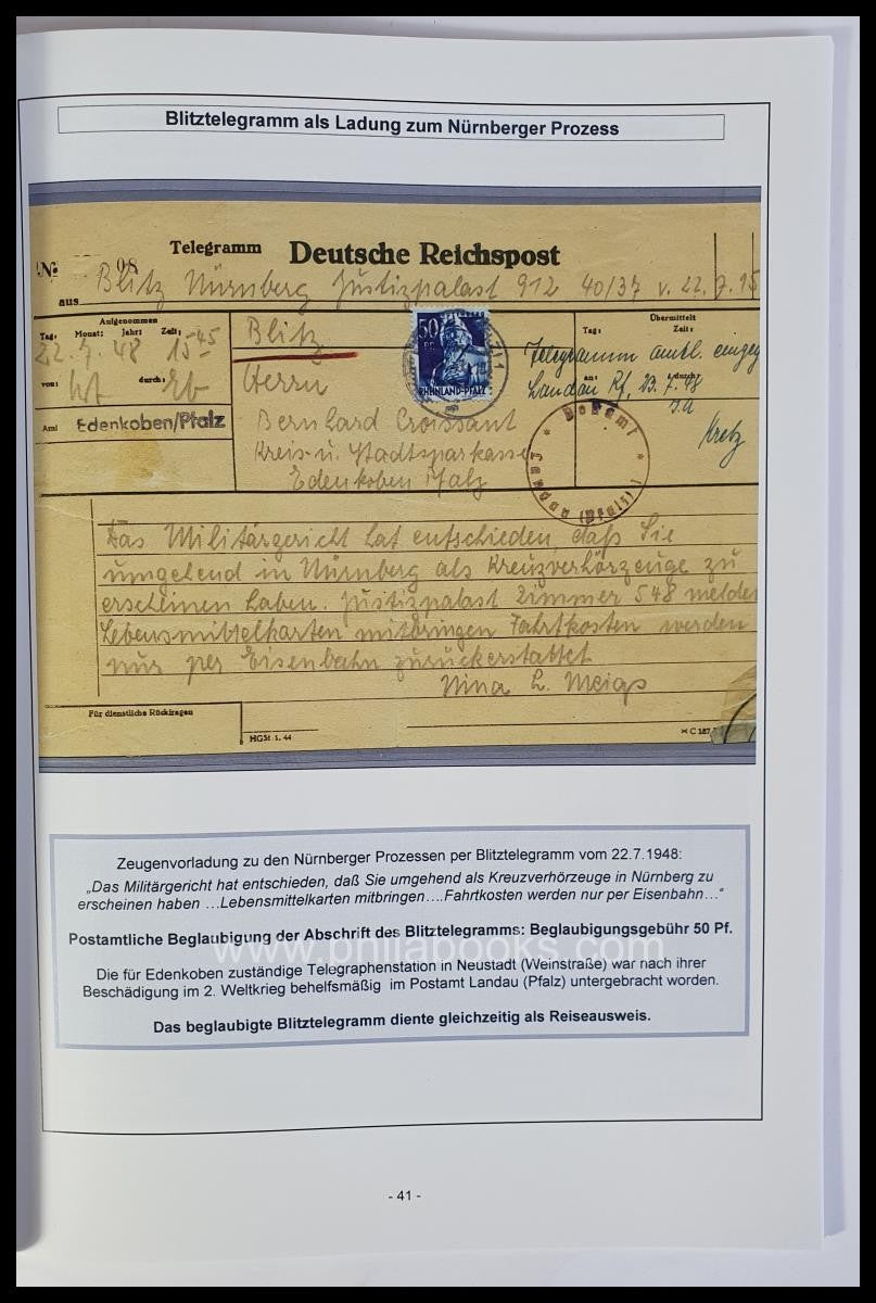 Straub, Wolfgang: Die Chronologie der Postgeschichte der Französis ...