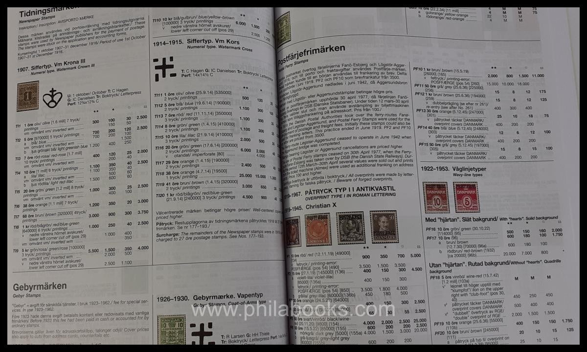 Facit Classic 2022, 2021, enthält alle skandinavischen Marken bis ...