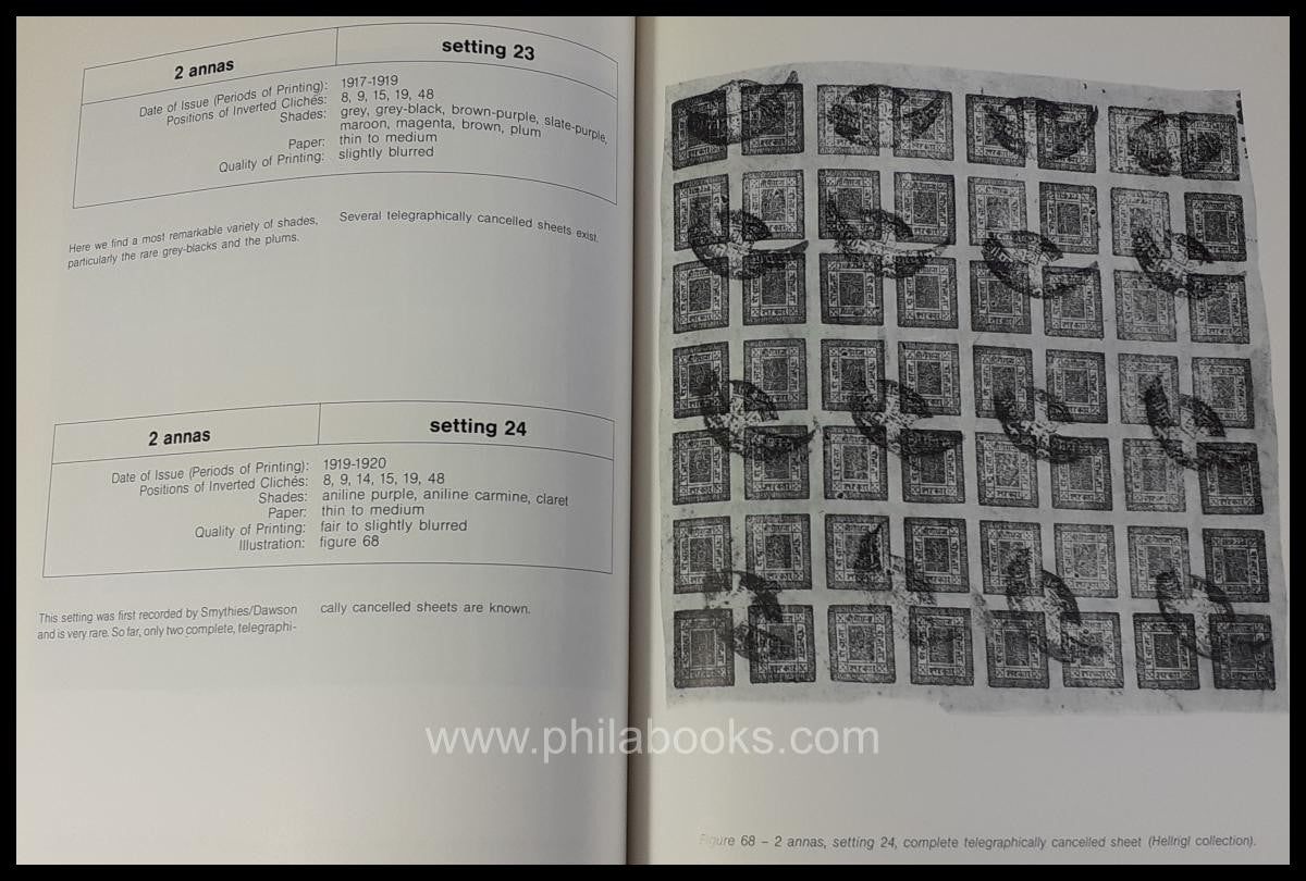 Hellrigl/ Vignola, The Classic Stamps of Nepal, 1984, plating...