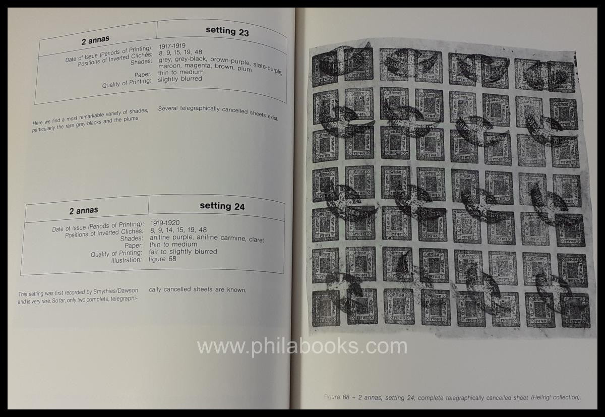 Hellrigl/ Vignola, The Classic Stamps of Nepal, 1984, plating...