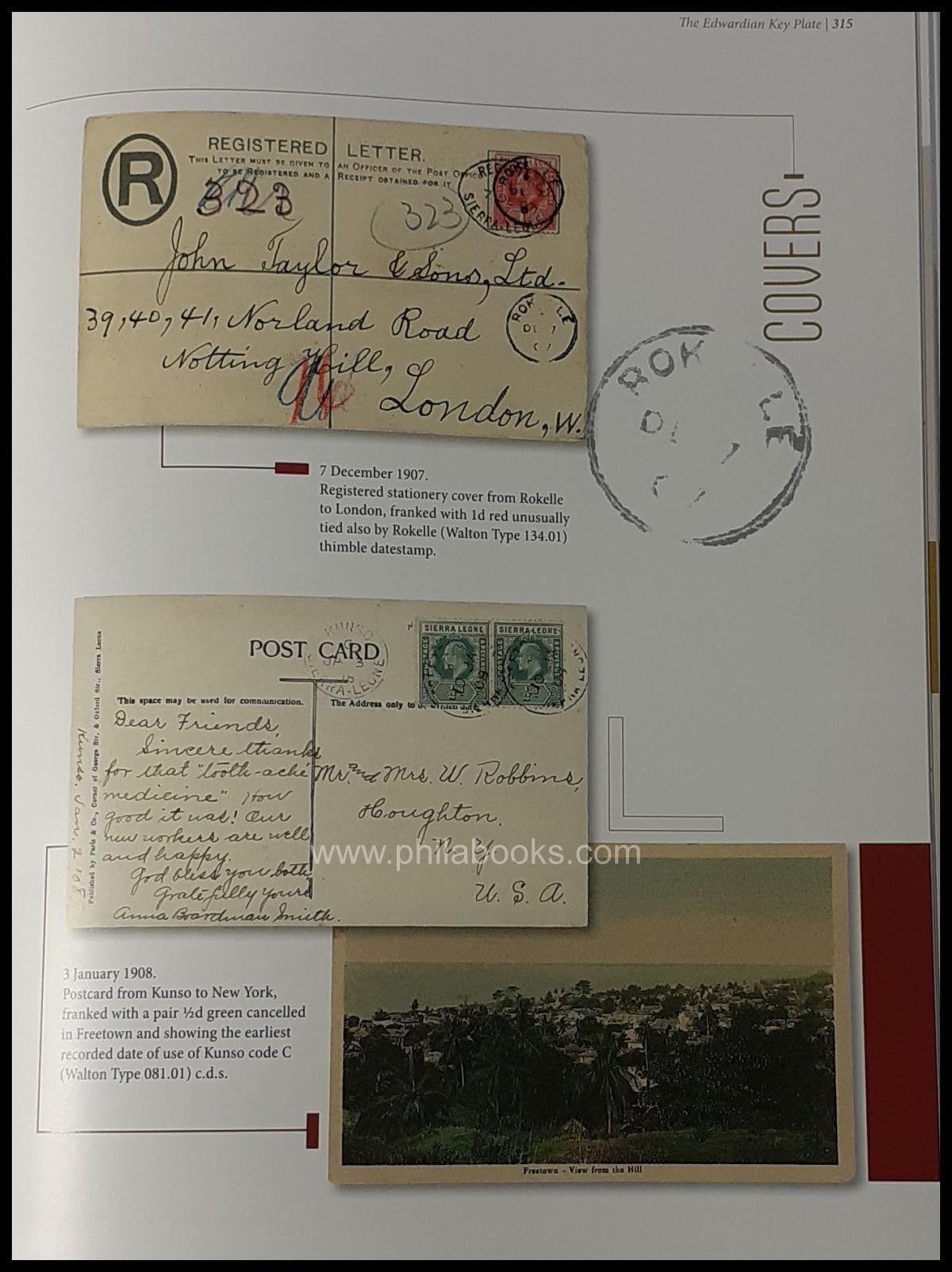 Halawi, Dr. M., Echoes of Empire:Sierra Leone Philatelic Legacy 17 ...