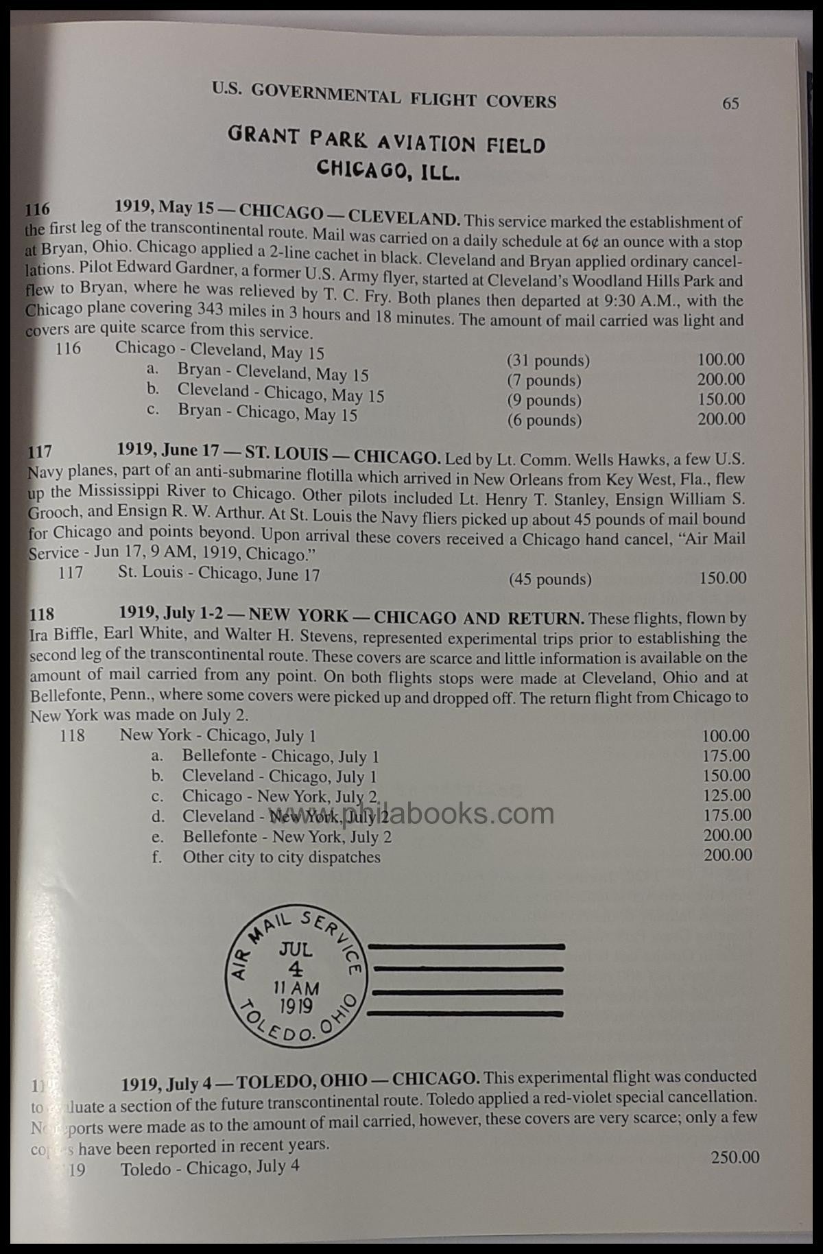 American Air Mail Catalogue, Volume One, Sixt Edition, 1998, vorle ...