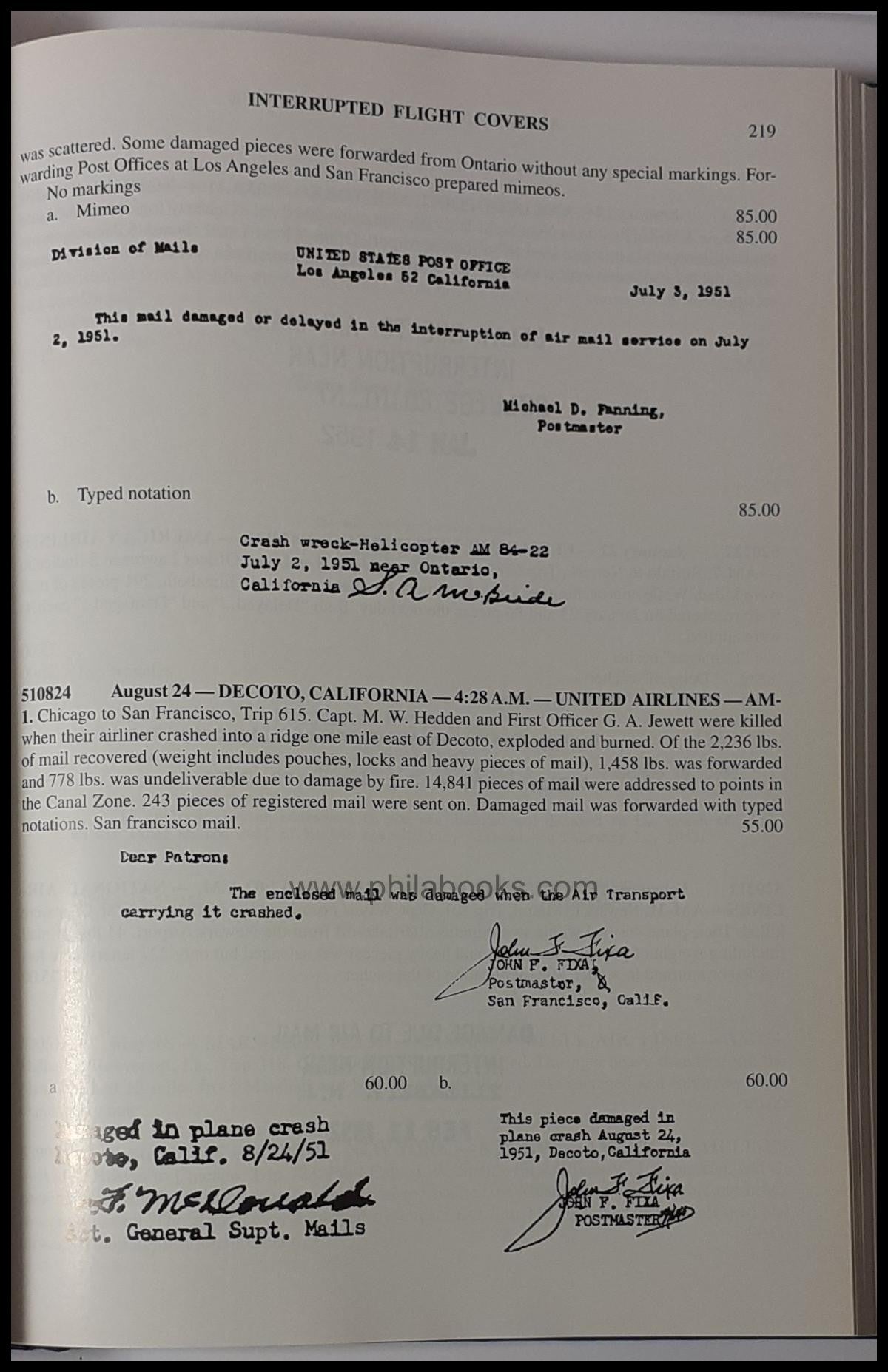 American Air Mail Catalog, Volume One, Sixt Edition, 1998, pre...