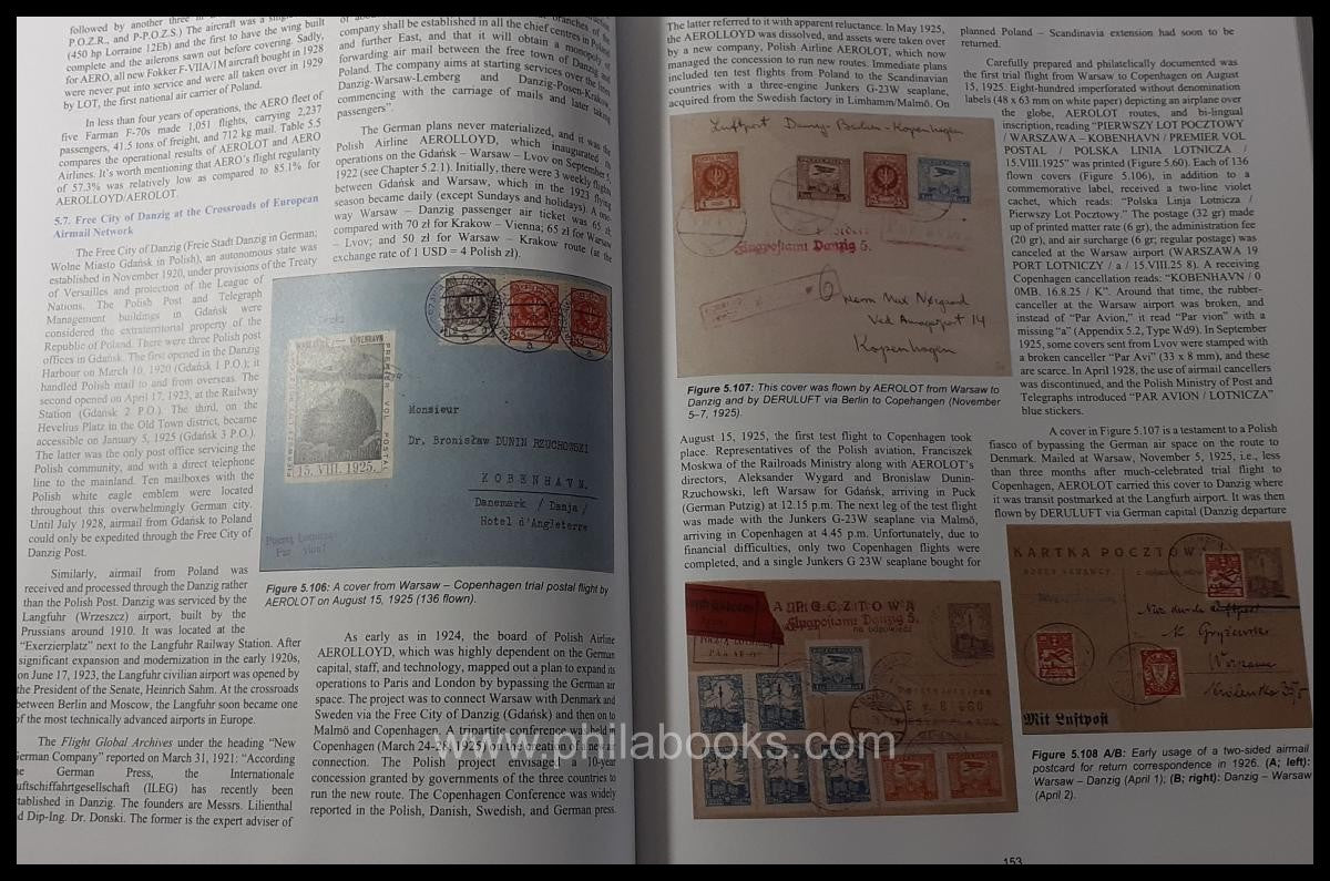 Kupiec-Weglinski, Dr. Jerzy W.:The History of Airmail in Poland an ...