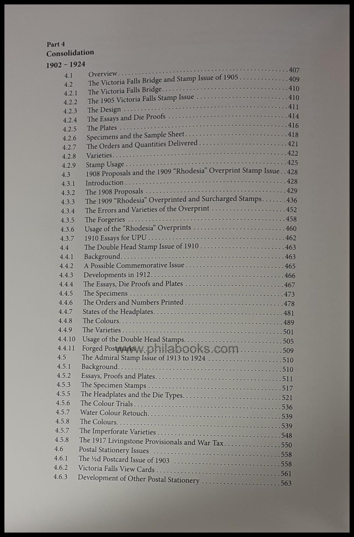Trotter, B./Hoffman, C./ Flanagan, P. Rhodesian Philately up to 19 ...