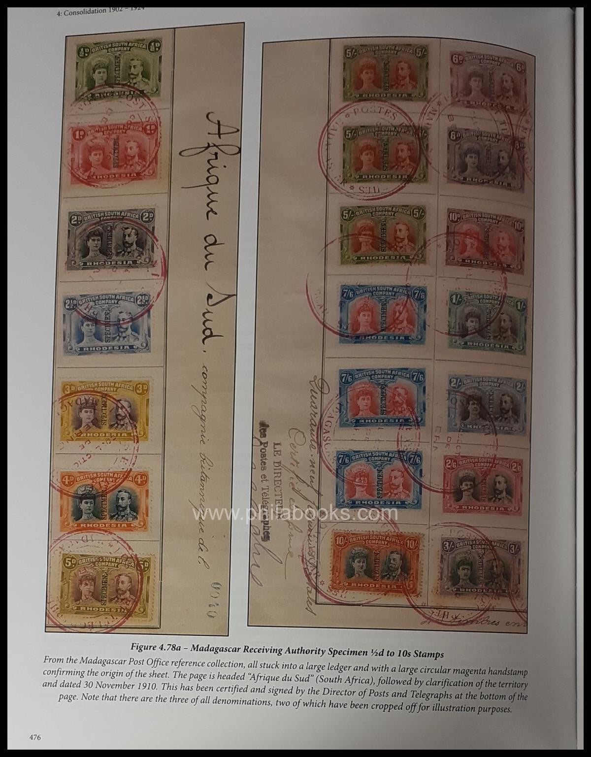 Trotter, B./Hoffman, C./ Flanagan, P. Rhodesian Philately up to 19 ...