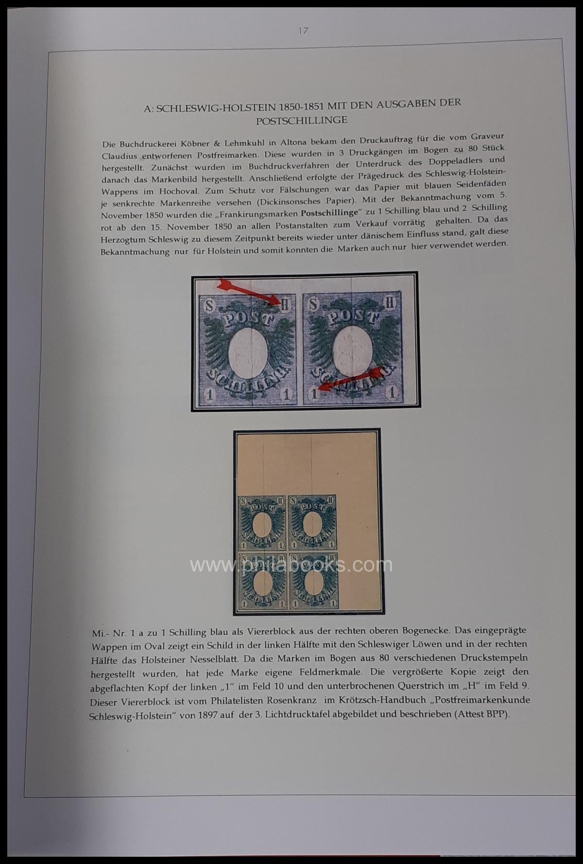 Heinrich Köhler (Hrsg.), Edition Spéciale, Schleswig-Holstein 1850 ...