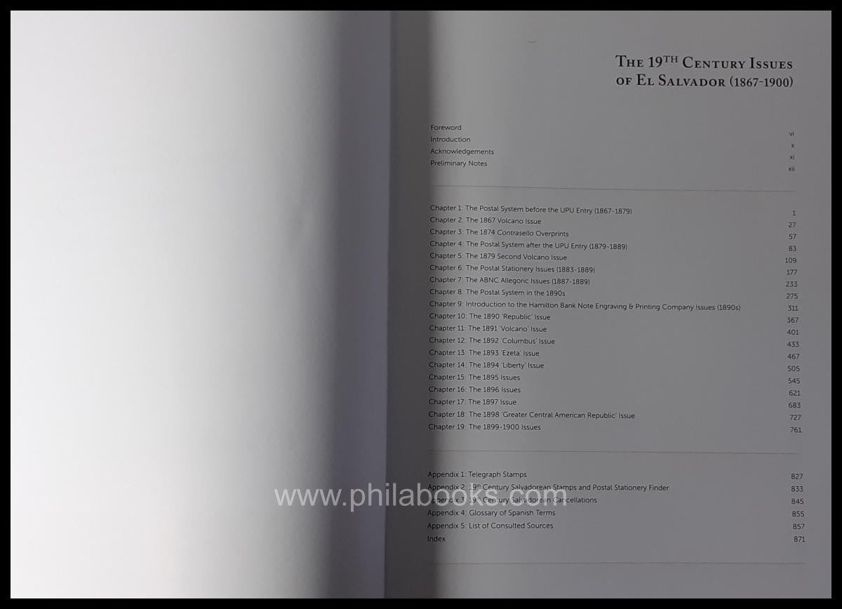 Gallegos, G.F./Hahn, J.:The 19th Century Issues of El Salvador (18 ...