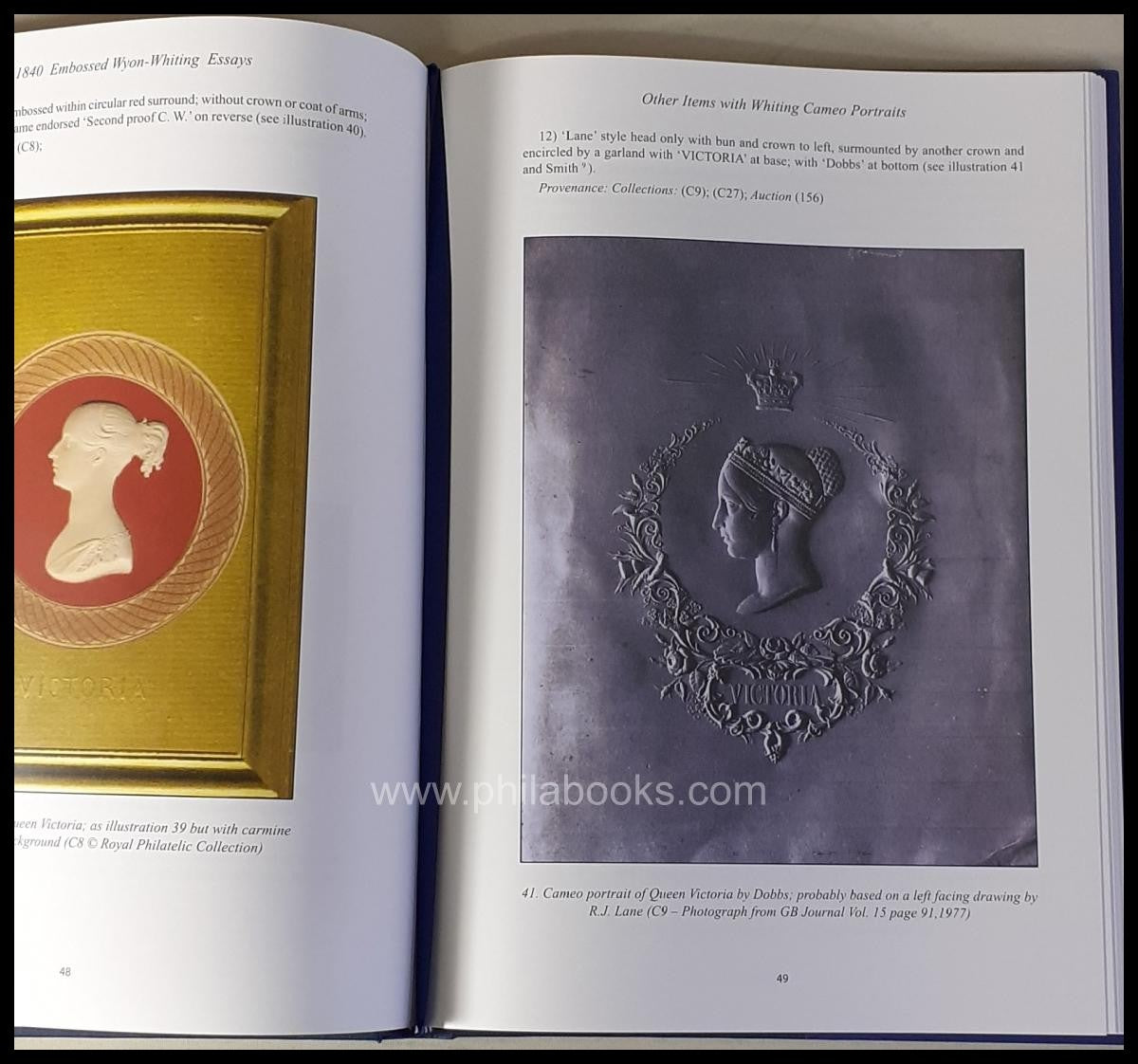 Huggins,A./Wicks, A., The 1840 Embossed Wyon -Whiting Essays, Thei ...