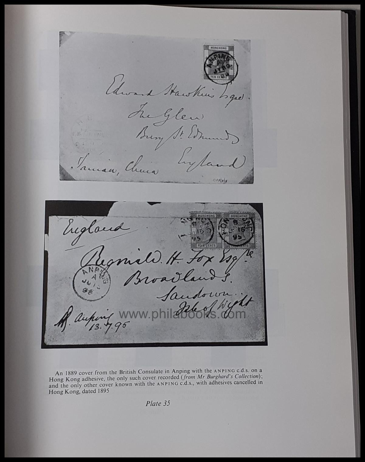 Webb, FW, The Philatelic and Postal History of Hong Kong and the ...