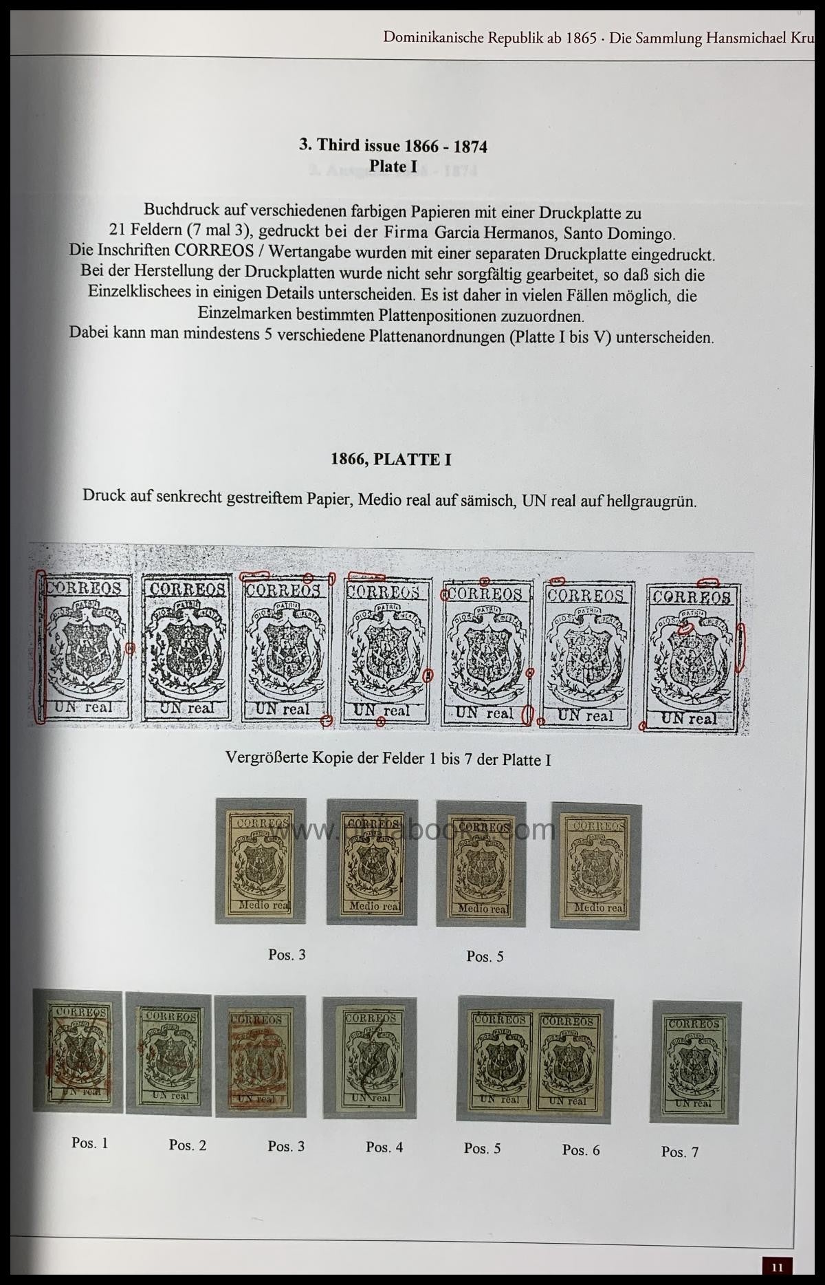 Dominikanische Republik, Die Sammlung Hansmichael Krug, 2021, Priv ...