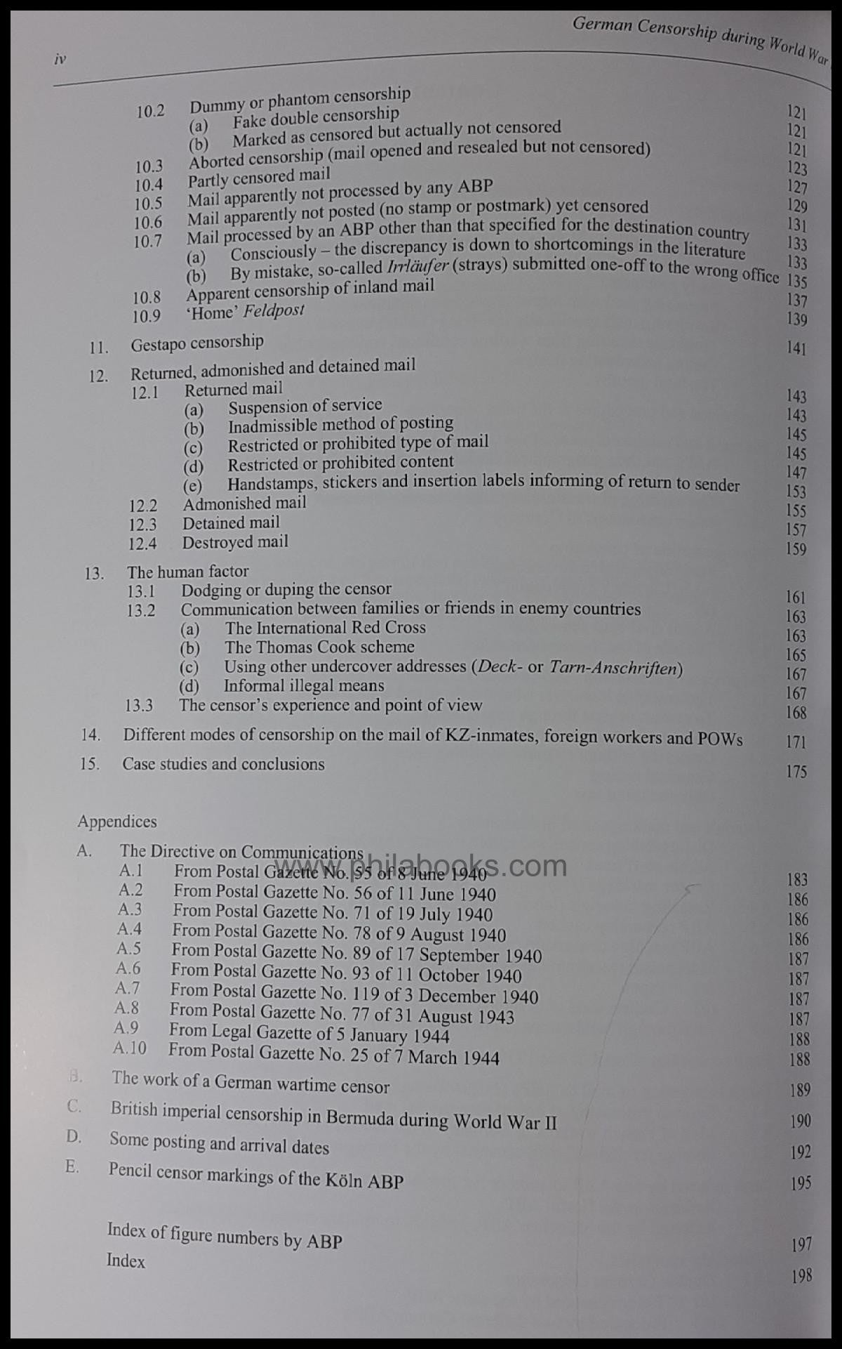 Townshend P., German Censorship of International Mail during World ...