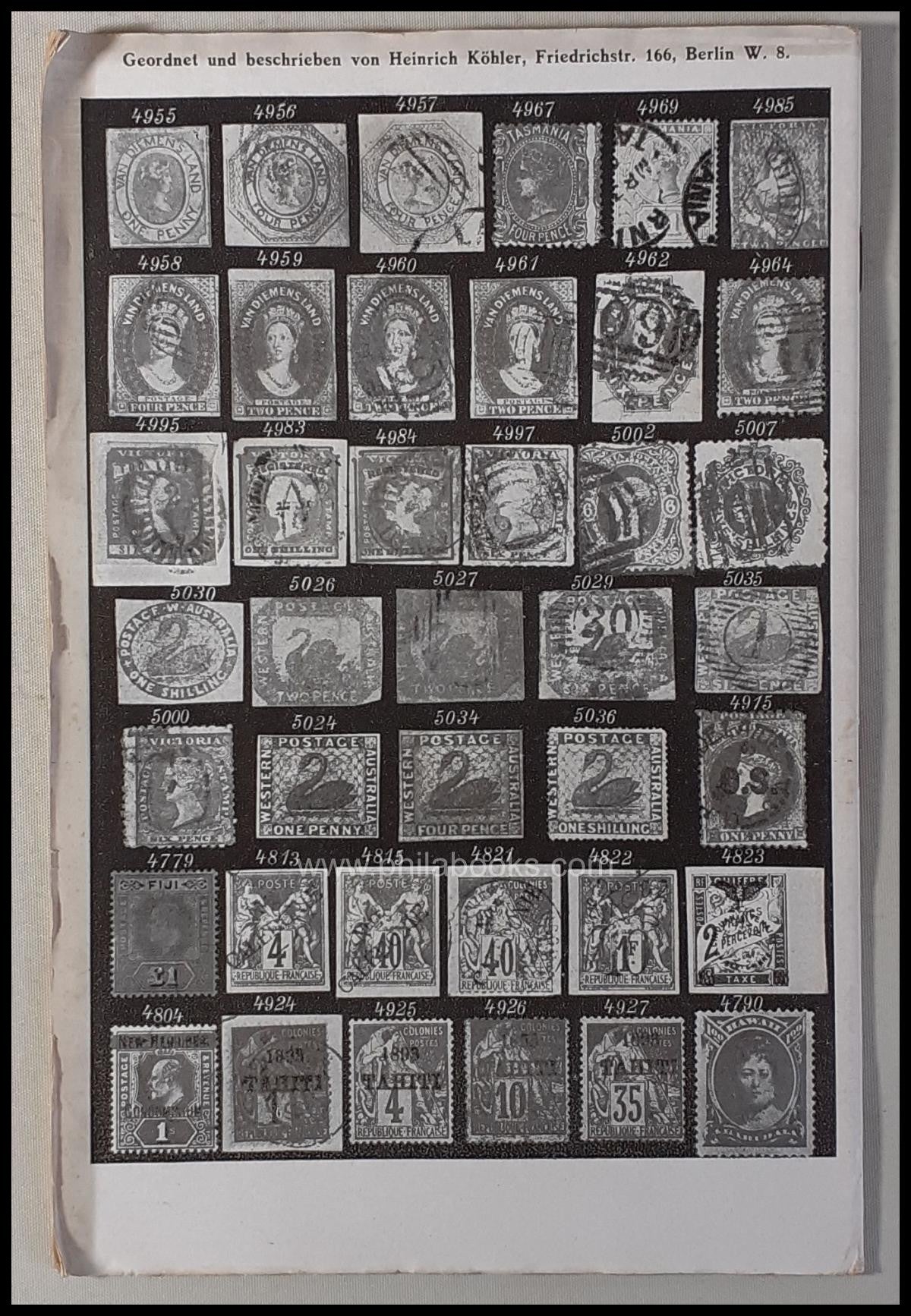 Heinrich Köhler, Auction 024, 1921-05